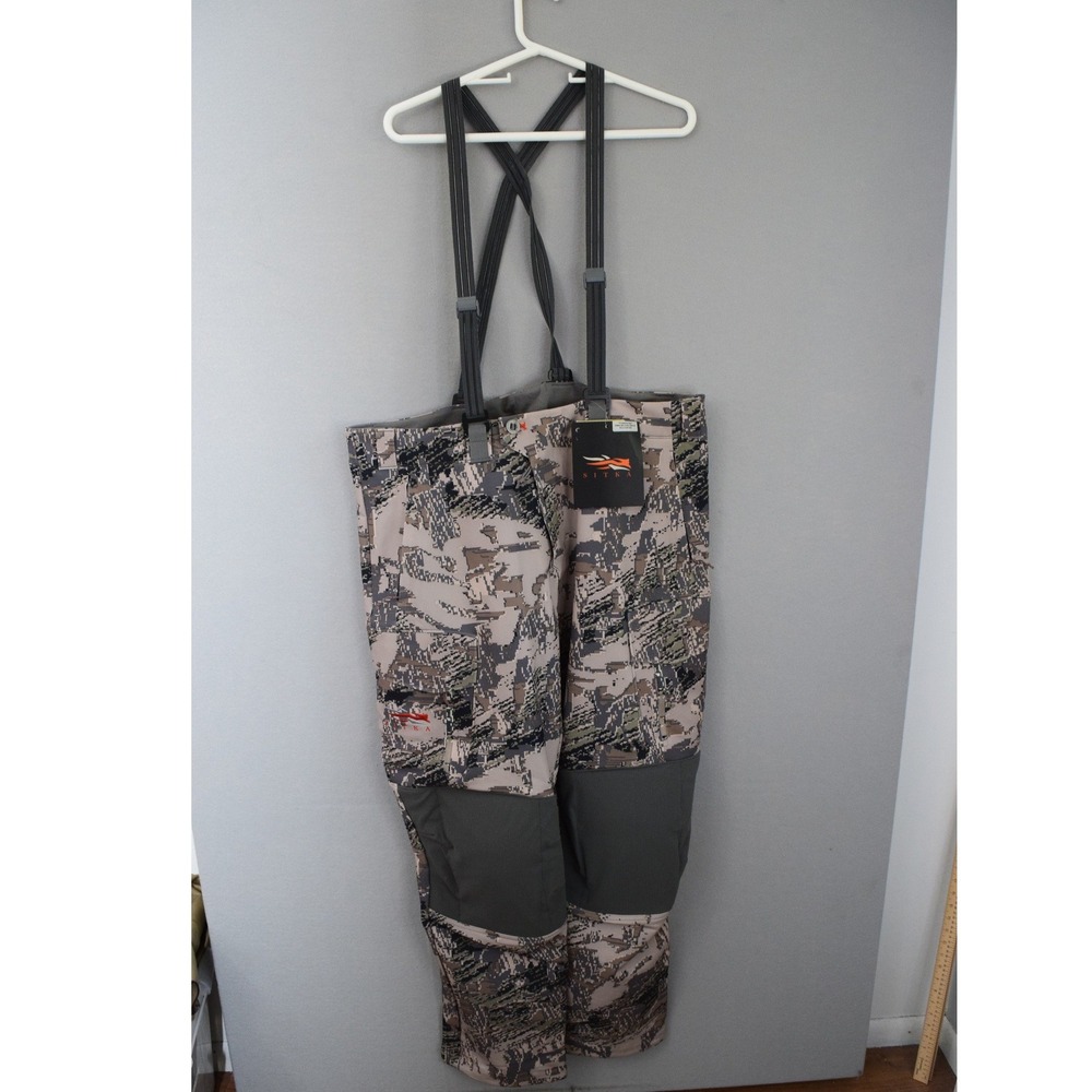Sitka Timberline Pant 42R Optifade Open Country Camo Mens Hunting Suspenders New